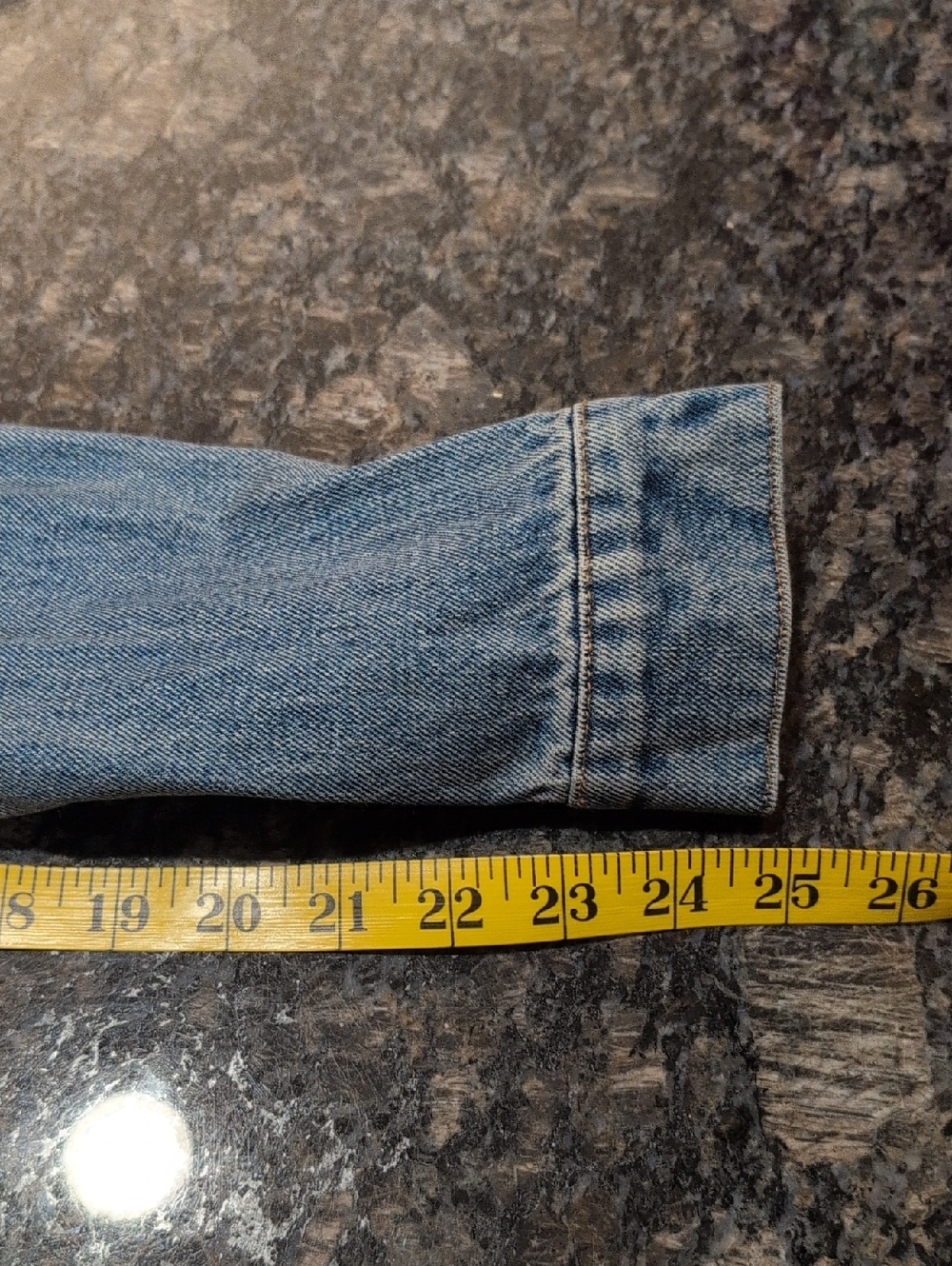 Honey Punch Medium Wash Embroidered Denim Jacket - Picture 6 of 6